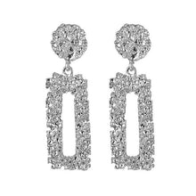 Load image into Gallery viewer, ALIUTOM Fashion Statement Earrings Big Metal Geometric Pendant Earrings For Women Hanging Dangle Earrings Drop Earing Bohemian