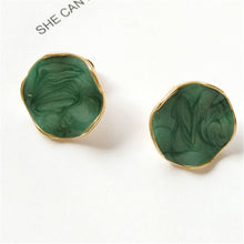 Load image into Gallery viewer, Geometric earrings For Women Fashion earrings long contracted asymmetry Hanging Dangle Earrings Drop Earing modern Jewelry