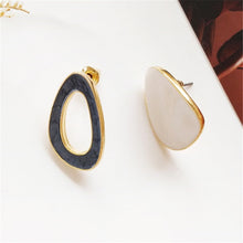 Load image into Gallery viewer, Geometric earrings For Women Fashion earrings long contracted asymmetry Hanging Dangle Earrings Drop Earing modern Jewelry