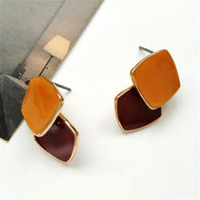 Load image into Gallery viewer, Geometric earrings For Women Fashion earrings long contracted asymmetry Hanging Dangle Earrings Drop Earing modern Jewelry