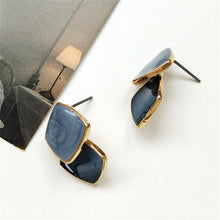 Load image into Gallery viewer, Geometric earrings For Women Fashion earrings long contracted asymmetry Hanging Dangle Earrings Drop Earing modern Jewelry