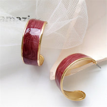 Load image into Gallery viewer, Geometric earrings For Women Fashion earrings long contracted asymmetry Hanging Dangle Earrings Drop Earing modern Jewelry