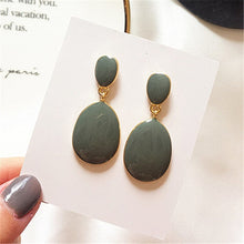 Load image into Gallery viewer, Geometric earrings For Women Fashion earrings long contracted asymmetry Hanging Dangle Earrings Drop Earing modern Jewelry