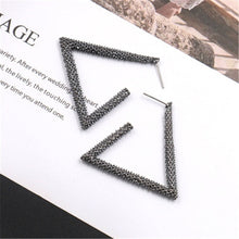 Load image into Gallery viewer, Creative Minimalist Geometric Drop Earrings For Women Fashion Simple Metal Square Girl Earing Female Jewelry Accessories Brincos