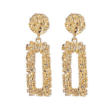 Load image into Gallery viewer, ALIUTOM Fashion Statement Earrings Big Metal Geometric Pendant Earrings For Women Hanging Dangle Earrings Drop Earing Bohemian

