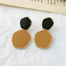 Load image into Gallery viewer, Geometric earrings For Women Fashion earrings long contracted asymmetry Hanging Dangle Earrings Drop Earing modern Jewelry
