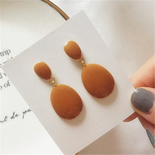 Load image into Gallery viewer, Geometric earrings For Women Fashion earrings long contracted asymmetry Hanging Dangle Earrings Drop Earing modern Jewelry
