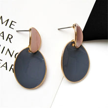 Load image into Gallery viewer, Geometric earrings For Women Fashion earrings long contracted asymmetry Hanging Dangle Earrings Drop Earing modern Jewelry
