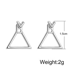 Load image into Gallery viewer, Creative Minimalist Geometric Drop Earrings For Women Fashion Simple Metal Square Girl Earing Female Jewelry Accessories Brincos
