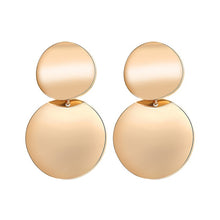 Load image into Gallery viewer, Creative Minimalist Geometric Drop Earrings For Women Fashion Simple Metal Square Girl Earing Female Jewelry Accessories Brincos
