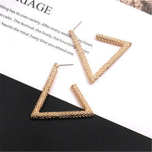 Load image into Gallery viewer, Creative Minimalist Geometric Drop Earrings For Women Fashion Simple Metal Square Girl Earing Female Jewelry Accessories Brincos
